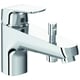 Mitigeur de bain douche monotrou OKYRIS - Finition : chromé - Combiné de douche : Non - Longueur du bec : 156 mm