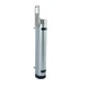 Ferme-portail hydraulique RHINO argent pour portail largeur 1500 mm