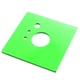 Plaque de forage acier 1"1/2