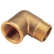 Coude 90D pression laiton M/F - 1/4"