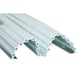 Anti-pince doigts kit GAROMIN comprenant 1 joint et 2 rails de fixation n°4 longueur 1400 mm blanc