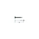 Clou à bonnet cataphorèse noir diamètre 7 mm longueur 95 mm