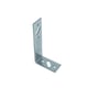 Equerre d'assemblage étroite acier zingué 60 x 90 mm