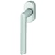 Poignée de fenêtre STOCKHOLM aspect inox F9 carré de 7 mm longueur réglable 32 à 42 mm