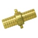 Jonction cannelée cylindrique démontable à écrou à ailettes - raccordement 19 mm