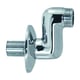 Raccord contre-coudé - M 1/2" - M 3/4"