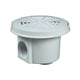 Bonde de fond à sceller liner 3253 2" femelle blanc