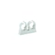 Collier de fixation double nylon pour multicouche - 20 mm - Boite 50