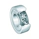 Galet à billes série LR5205-2Z-TVH-XL - Diamètre intérieur : 25 mm - Diamètre extérieur : 62 mm