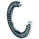 Butée à aiguilles avec collerette de centrage série AXW - Diamètre intérieur : 25 mm - Diamètre extérieur : 45 mm - Largeur : 7,2 mm