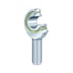 Embout à rotule mâle série GAKR-PB - Diamètre intérieur : 8 mm - Diamètre extérieur : 19 mm - Largeur : 12 mm