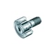 Galet de roulement sur axe à aiguilles série NUKR - Diamètre extérieur galet : 72 mm - Diamètre extérieur arbre : 72 mm - Longueur hors tout : 80 mm - Largeur galet : 29 mm