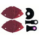 Set 4 lames oscillantes/plongeantes+abrasif découpeur ponceur 2608661694