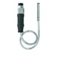 Capteur inductif série DW-AD - D=3 mm - portée=1 mm - PNP - acier - sans connecteur - DW-AD-623-03