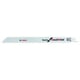 Lame de scie sabre S 1122 VF FLEXIBLE FOR WOOD AND METAL - 225 x 19 x 0,9 mm - 5 pièces