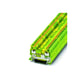 Bloc de jonction série PT - Push-in - 1 étage - 1,5 mm² - vert/jaune - pour conducteur de protection - PT 1,5/S-PE