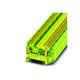 Bloc de jonction série PT-TWIN - Push-in - 1 étage - 2,5 mm² - vert/jaune - pour conducteur de protection - PT 2,5-TWIN-PE