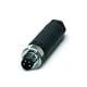 Connecteur série SACC-M8-CON-M - M8 - 4 pôles - vissé - droit - mâle - SACC-M 8MS-4CON-M-SW