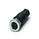 Connecteur série SACC-M12-CON-PG-M - M12 - 4 pôles - droit - vissé - femelle - SACC-M12FS-4CON-PG7-M
