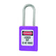 Cadenas de consignation ZENEX S31 avec anse inox de 38mm avec retenue de clé