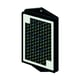 Réflecteur pour cellule photoélectrique série E39-R - 44x80x8,5 mm - pour E3ZM-B - E39-RP1
