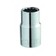 Douille courte 1/2" 12 pans S