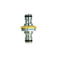 Raccord d'arrosage pour arrosage non automatique 2044P0000 - Diamètre d'entrée : 12,5 mm - Diamètre de sortie : 15 mm