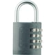 Cadenas à combinaison 4 molettes aluminium 145/40 largeur 41,5 mm TITANIUM