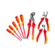 Jeu de 3 pinces et 4 tournevis Plat et Pozidriv® isolés 1000 Volts