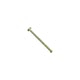 Vis longue pour boîtes d'encastrement BATIBOX tête fendue 3 x 40 mm zingué jaune