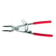 Pince à circlips intérieur à becs droits et crémaillère 479.32 - 85-200 mm - 310 mm
