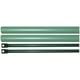 Jeu de tringle pour serrure antipanique IDEA non coupe-feu pour porte hauteur 2400 mm gris RAL 9006