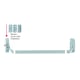Serrure antipanique IDEA barre 1 point modulaire non coupe-feu