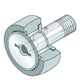 Galet de came sur axe KRV-FLLD0H/L588 - Diamètre extérieur galet : 19 mm - Diamètre extérieur arbre : 8 mm - Largeur galet : 11 mm