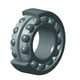 Roulement à rotule sur billes à 2 rangées 1204S - Diamètre intérieur : 20 mm - Diamètre extérieur : 47 mm - Largeur : 14 mm