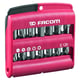 Coffret de 28 embouts de vissage Plat Phillips® Pozidriv® 6 pans creux Torx® E.120
