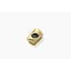 Plaquette de fraisage carbure XOEX-M07 - Longueur d'arête de coupe : 12 mm - Rayon : 0,4 mm - Revêtement : PVD - F40M