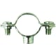 Collier de fixation acier simple - 63 mm