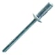 Rivet aveugle multi serrage tête plate aluminium acier UD