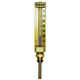 Thermomètre droit aluminium type 32 0/120°C - vertical - 63 mm