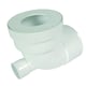 Pipe de WC courte - Diamètre : 100 mm - Longueur : 57 mm