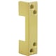 Gâche pour verrou de sureté huisserie métallique  - 23 mm - bronze