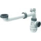 Tubulure de racordement CONNECTIC pour lavabo - Longueur : 145_310 mm - diamètre de raccordement : 32 mm - plastique