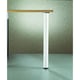Pied de table réglable hauteur 710 mm diamètre 60 mm noir jeu de 4