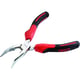 Pince à bec demi-rond coudé avec ressort 239-R20G - 200 mm - Longueur des becs : 73 mm