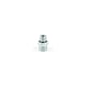Union droit mâle série GE-RED - 15 mm - 15 mm - acier - DIN L - BSPP - GE15LREDOMDCF
