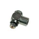 Régleur de débit à l'échappement série 7140 - laiton nickelé - coudé - G1/4" - 7140 13 13