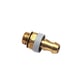 Raccord à compression douille annelée rapide pour tuyau auto-serrant 0133 39