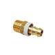 Raccord à compression douille annelée rapide pour tuyau auto-serrant 0134