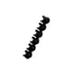 Barrette de clips pour tubes et raccords CLIP - D4 mm